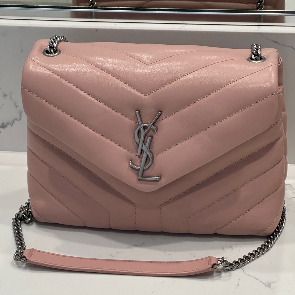 YSL Quilted Monogram Small Loulou
